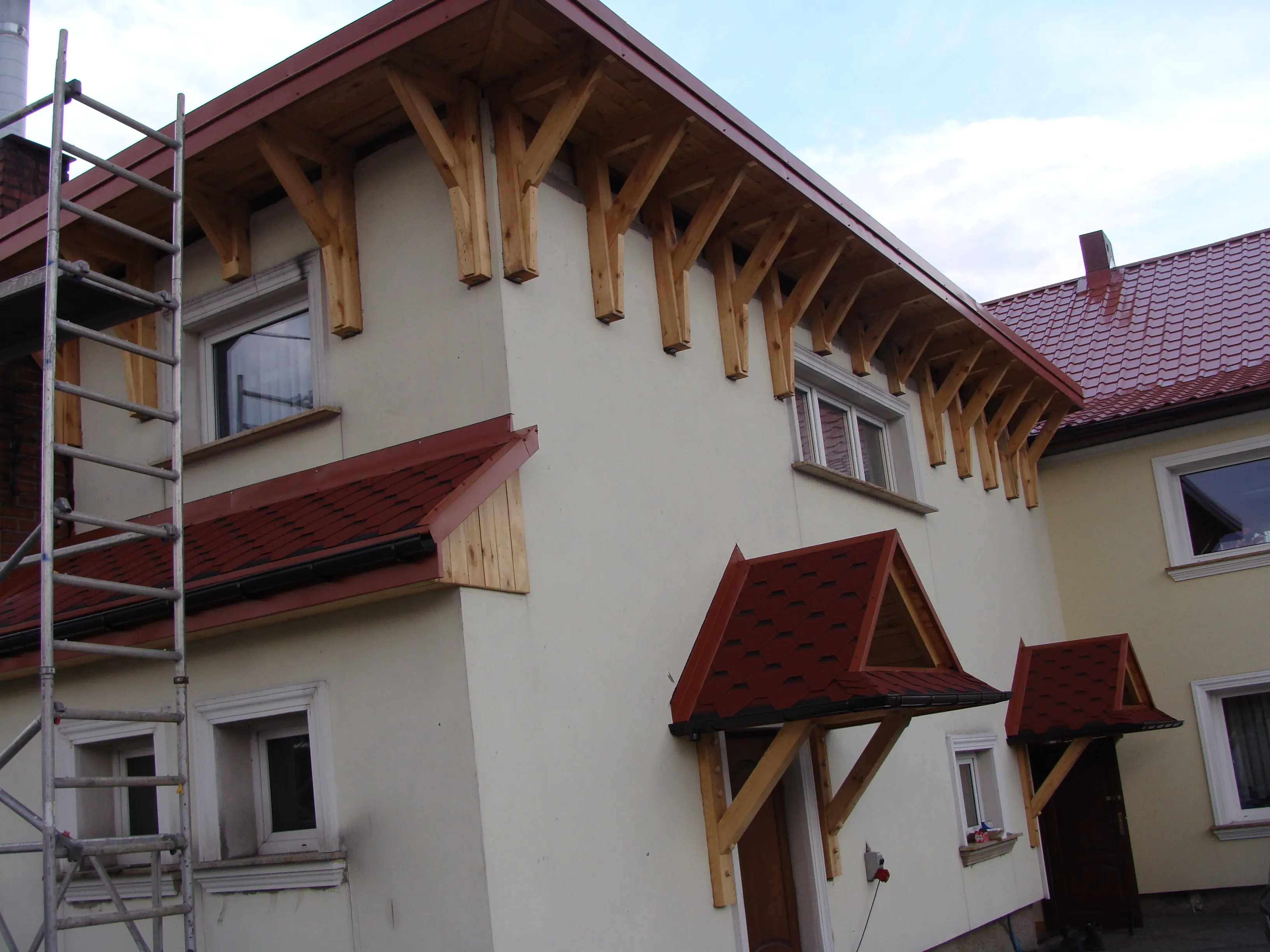 Konstrukcje i dachy - realizacja Drew-DomBud 13